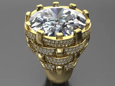 brike ring 3D print model