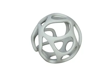 SciFi Cube Object No 27235 Low Poly Shape Texture