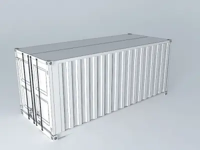 jar 20p Free 3D model