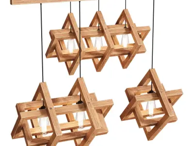 Pendant Light 09 3D model