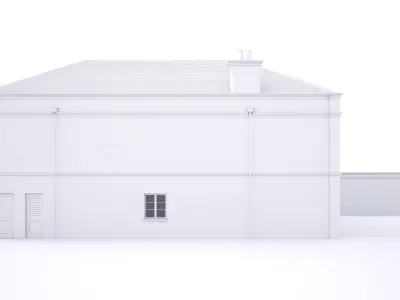 British House Alderton Hill 3D model