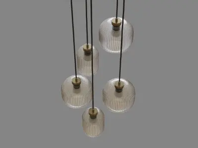 Briz - Pendant lamp 3D model