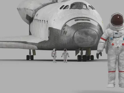 Space Shuttle Atlantis 3D model