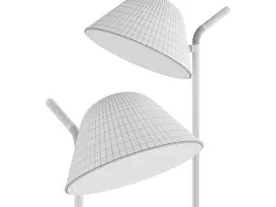 peek floor lamp 3D model