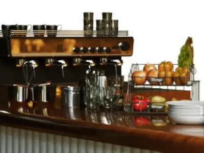 Big coffee point 3D model