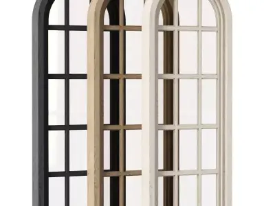 Arch Windows V1  Low-poly 3D model