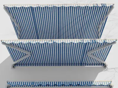 Casset awning  3D model