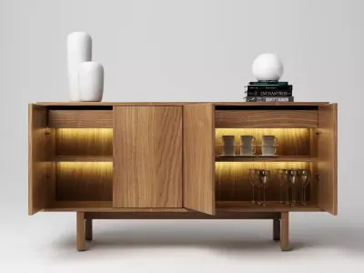 StockholmSideboard Storage 3D model