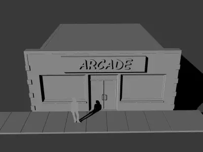 Small Arcade Free 3D model