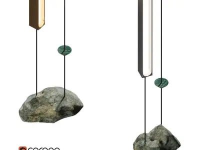 Milky Way Floor-to-ceiling Column 3D model