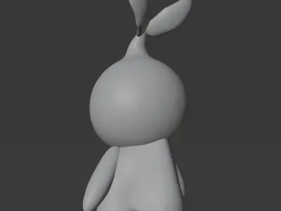 Void Sprout Low-poly 3D model