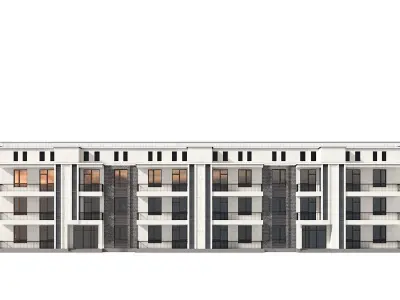 Residential Building 007 3D model