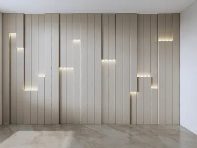 Decorative Wall Panel 3D wall panel 3d panel 3D model