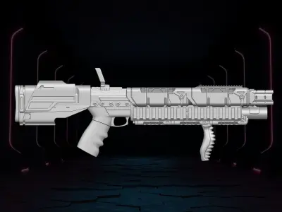 SciFi Kit 3D printable file for Action Figures 3D print model