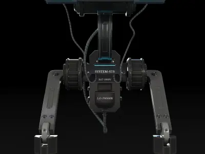 Sci-Fi Console 3D model