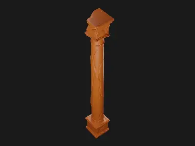 Ruins in Pillar 3D print model