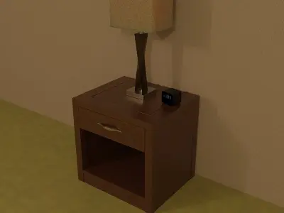 Nightstand Bundle 3D model