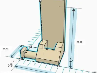 PVC Windows Lock System Set 3D print model