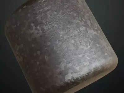 Galvanized Metal PBR Seamless Texture