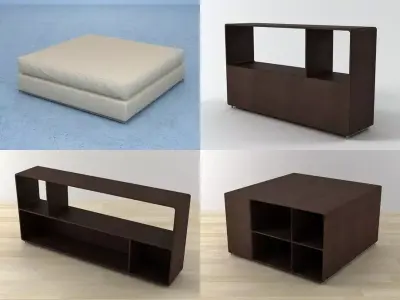 Groundpiece Sofa 3D model