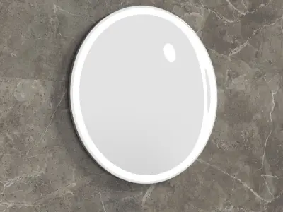 Mirror Iridia Roca LED by ARTrzcinski Low-poly 3D model