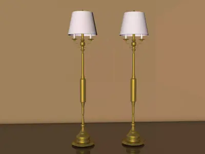 Candle Lamp 3D model purchase