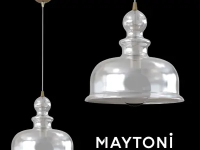 Pendant Lamp Tone P001PL-01BZ Maytoni Modern Free 3D model