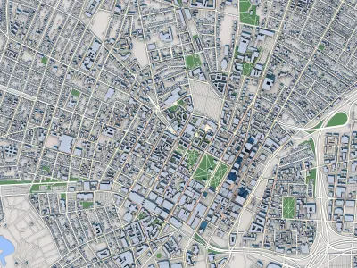 New Haven City Connecticut 3D model