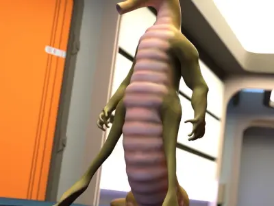 Sslivor for Poser 3D model