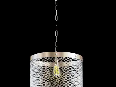 Restoration Hardware Steel Mesh Pendant 3D model