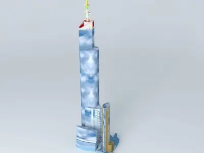 Ritz Block Fantasy Free 3D model