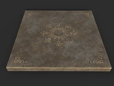 Low poly Medieval modular construction Pack 200525 Low-poly 3D model