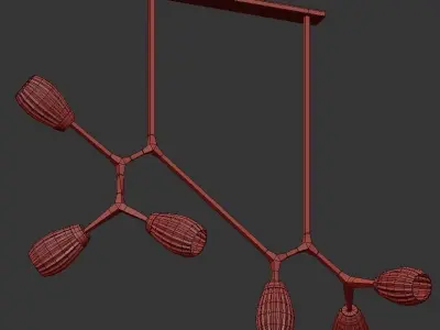 SMYTH chandelier 3D model
