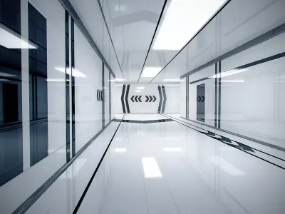Robot Walking 3D model