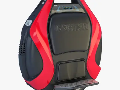 Inmotion V3 Pro red 3D model