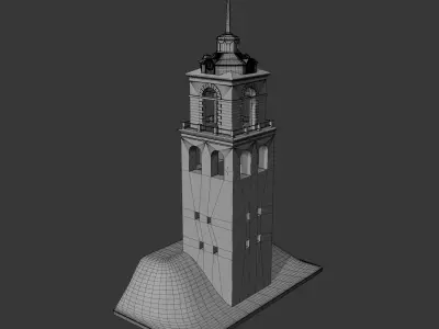 Pskov Bell Tower for 3D Printing 3D print model