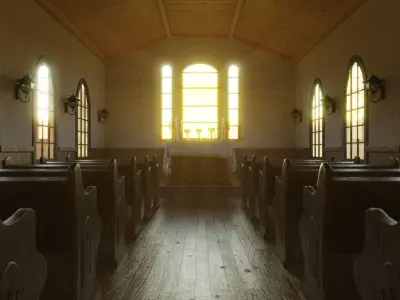 Church Interior 3D model