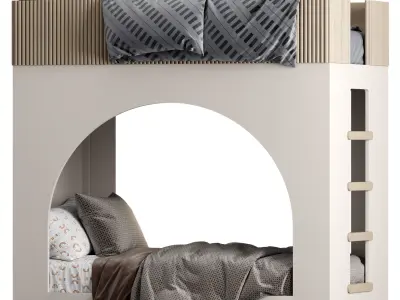 Sarah Sherman Samuel Arches Bunk Bed 3D model