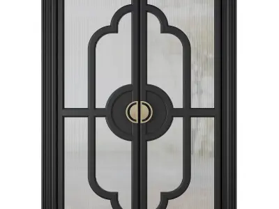 Entrance door set176 3D model