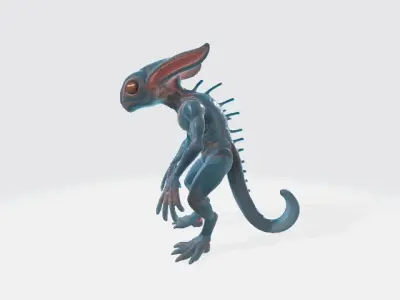 Alien 3D model
