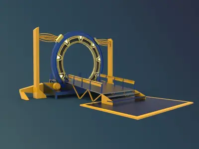space gate 3D print model
