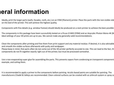 Public Furniture and Elements - H0 Scale 3D print model