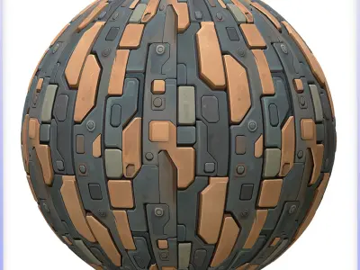 SciFi Seamless Texture Texture 32