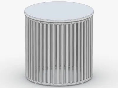 0435 - Coffee Table Low-poly 3D model