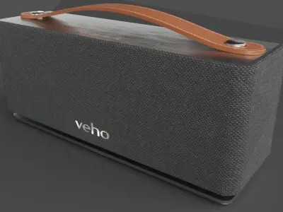 Portable Speaker - Veho M1 Low-poly 3D model