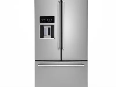 KitchenAid 27 French Door Refrigerator 3D model