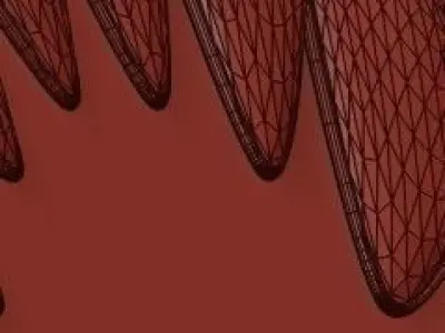 Wall mirror 4 3D model