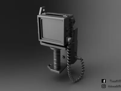 Alien Isolation Motion Tracker Scanner for Cosplay 3D print model