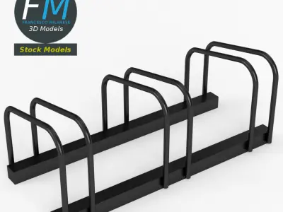 Bicycle racks 2 3D model