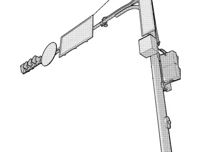 Traffic signs 3D model